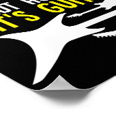 Guitar Music Lover zijn niet-Hoging als zijn Poster (Hoek)