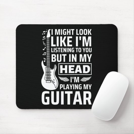 Guitar Music Muismat (Met muis)