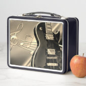 Guitar & Music Note Lunchbox (In situ)