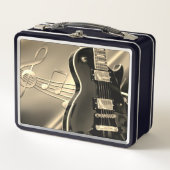 Guitar & Music Note Lunchbox (Voorkant)