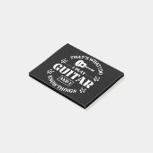 Guitar Music Post-it® Notes (Schuin)