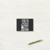 Guitar Music Post-it® Notes (Op bureau)