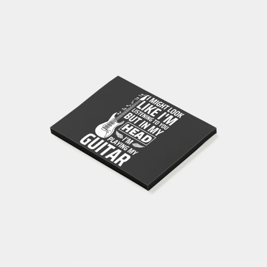 Guitar Music Post-it® Notes (Schuin)