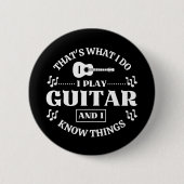 Guitar Music Ronde Button 5,7 Cm (Voorkant)