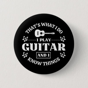 Guitar Music Ronde Button 5,7 Cm