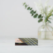 Guitar Music Teacher Mini Visitekaartje (Staand voorkant)