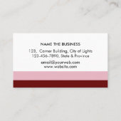 Guitar Music Teacher Roos Gold DJ Player Visitekaartje (Achterkant)