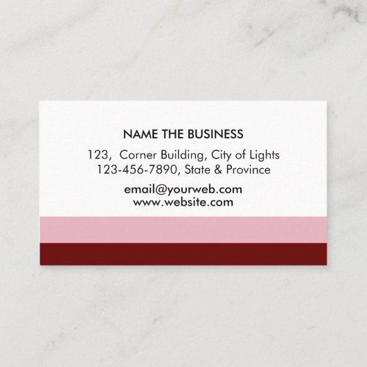 Guitar Music Teacher Roos Gold DJ Player Visitekaartje (Achterkant)