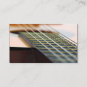 Guitar Music Teacher Visitekaartje (Achterkant)