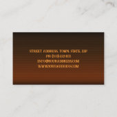 Guitar Music Tutor Visitekaartje (Achterkant)