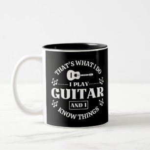 Guitar Music Tweekleurige Koffiemok