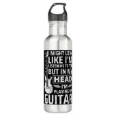 Guitar Music Waterfles (Voorkant)