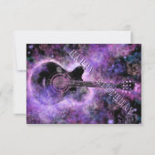 Guitar Musical Happy Birthday Kaart (Achterkant)