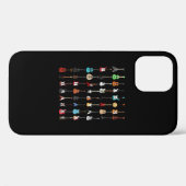 Guitar Musical Instrument Rock en Roll Case-Mate iPhone Case (Achterkant (horizontaal))