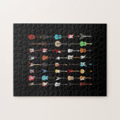 Guitar Musical Instrument Rock en Roll Legpuzzel (Horizontaal)