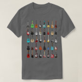 Guitar Musical Instrument (Rock N Roll T-shirt) T-shirt (Design voorkant)