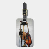 Guitar Musical Instruments Bagagelabel (Voorkant verticaal)