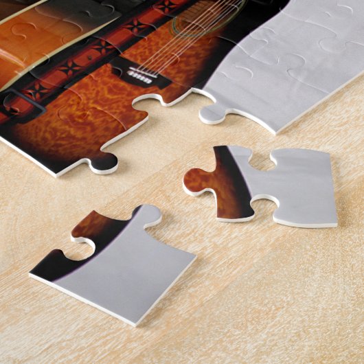 Guitar Musical Instruments Legpuzzel (Zijkant)