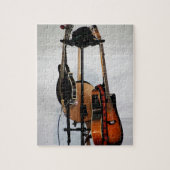 Guitar Musical Instruments Legpuzzel (Verticaal)