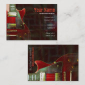 GUITAR Musicalia Visitekaartje (Voorkant / Achterkant)