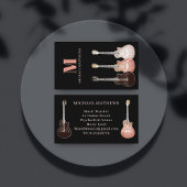 Guitar Musician and Music Teacher Visitekaartje