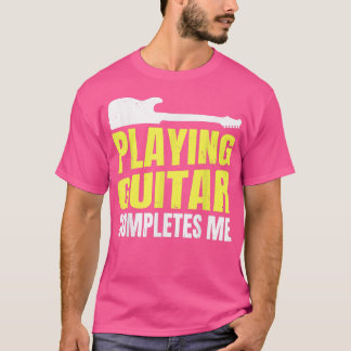 Guitar Muziek Guitarist Guitar afspelen T-shirt