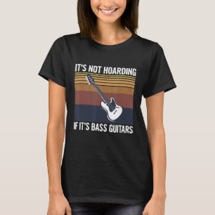 Guitar-muziek voor een bass Guitar Player T-shirt