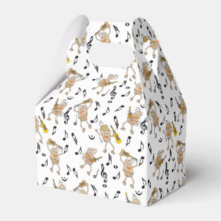 Guitar Muzieknoten Patroon Bedankdoosjes