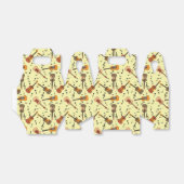 Guitar Muzieknoten Patroon Bedankdoosjes (Uitgevouwen)