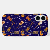Guitar Muzieknoten Patroon Case-Mate iPhone Case (Achterkant (horizontaal))