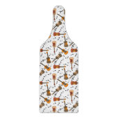 Guitar Muzieknoten Patroon Snijplank (Voorkant)