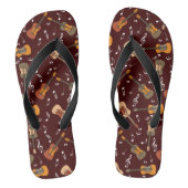 Guitar Muzieknoten Patroon Teenslippers (Voetbed)