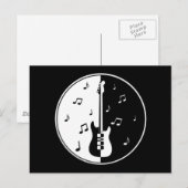 Guitar Night Briefkaart (Voorkant / Achterkant)