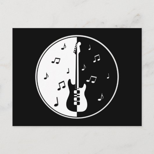 Guitar Night Briefkaart (Voorkant)