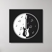 Guitar Night Canvas Afdruk (Voorkant)