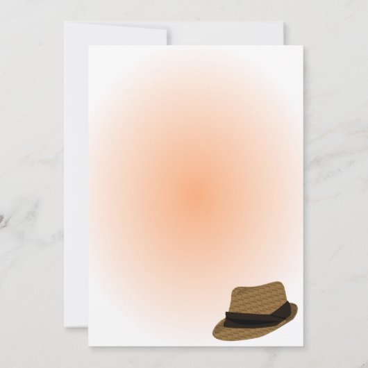 Guitar Night Kaart (Achterkant)