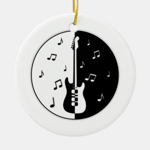 Guitar Night Keramisch Ornament