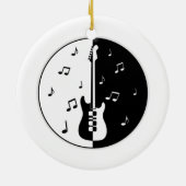 Guitar Night Keramisch Ornament (Achterkant)