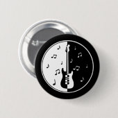 Guitar Night Ronde Button 5,7 Cm (Voorkant /achterkant)