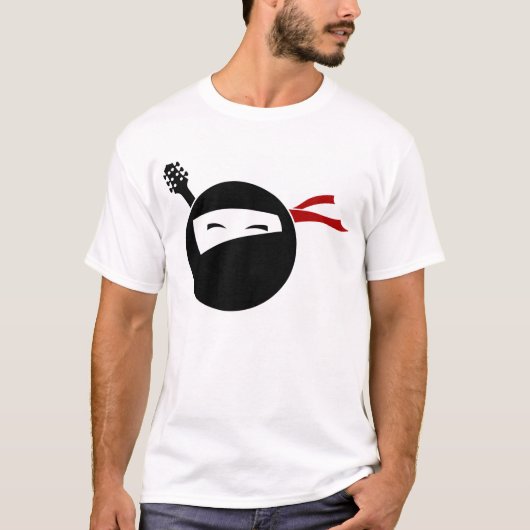 Guitar Ninja T voor jongens T-shirt (Voorkant)