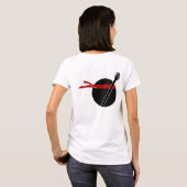 Guitar Ninja T voor meisjes T-shirt (Achterkant volledig)