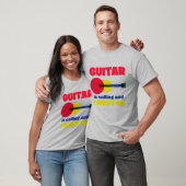 Guitar noemt Funny Guitar Shirt voor Mannen (Unisex)