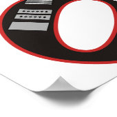 Guitar O Poster (Hoek)