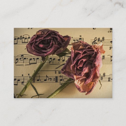 Guitar of Music Lesson Visitekaartje (Voorkant)