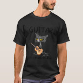 Guitar omdat moord fout is... t-shirt (Voorkant)