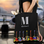 Guitar op maat tote bag