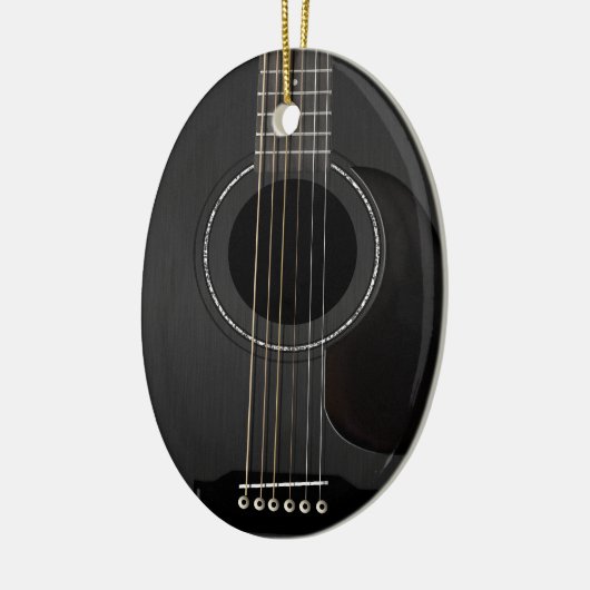 Guitar Ornament Black (Links)