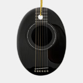 Guitar Ornament Black (Voorkant)