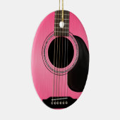 Guitar Ornament Roze (Rechts)