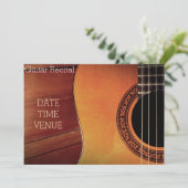 Guitar Overweging elegant stijlvolle prestaties Kaart (Staand voorkant)